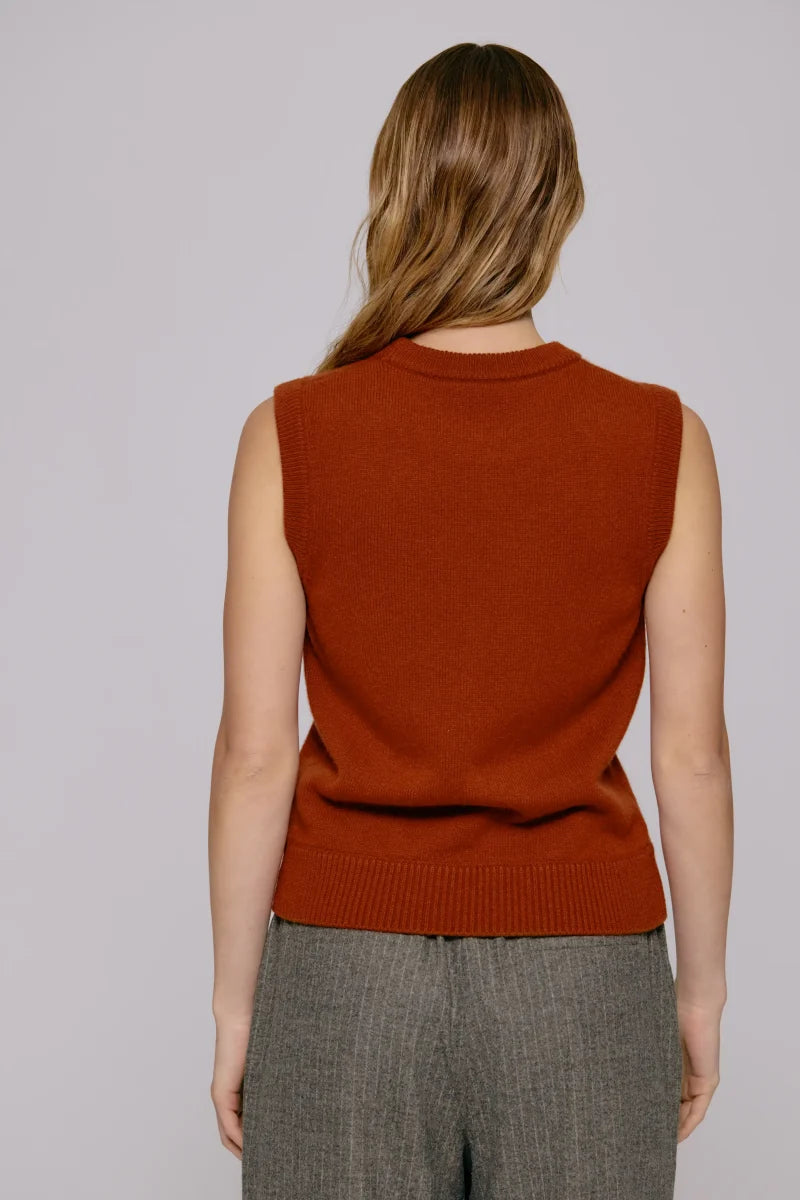 Eili Vest Burnt Orange