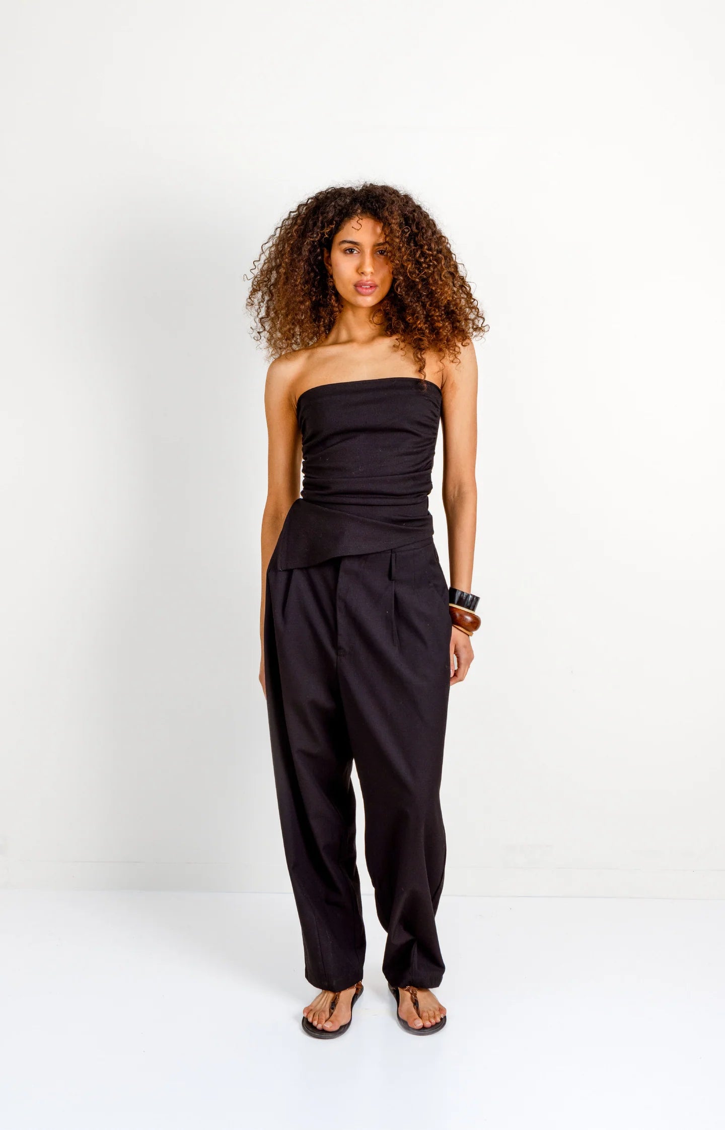 Jersey bandeau top, Cathrine Hammel